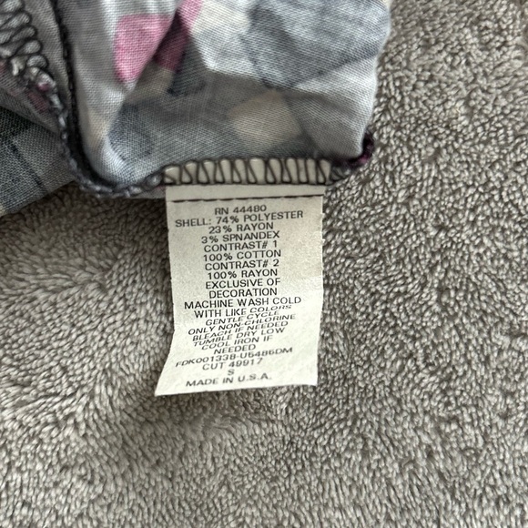 Love Fire Black and Purple Mini Skater Dress - Picture 5 of 8